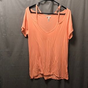 Neon pink Pink brand shirt